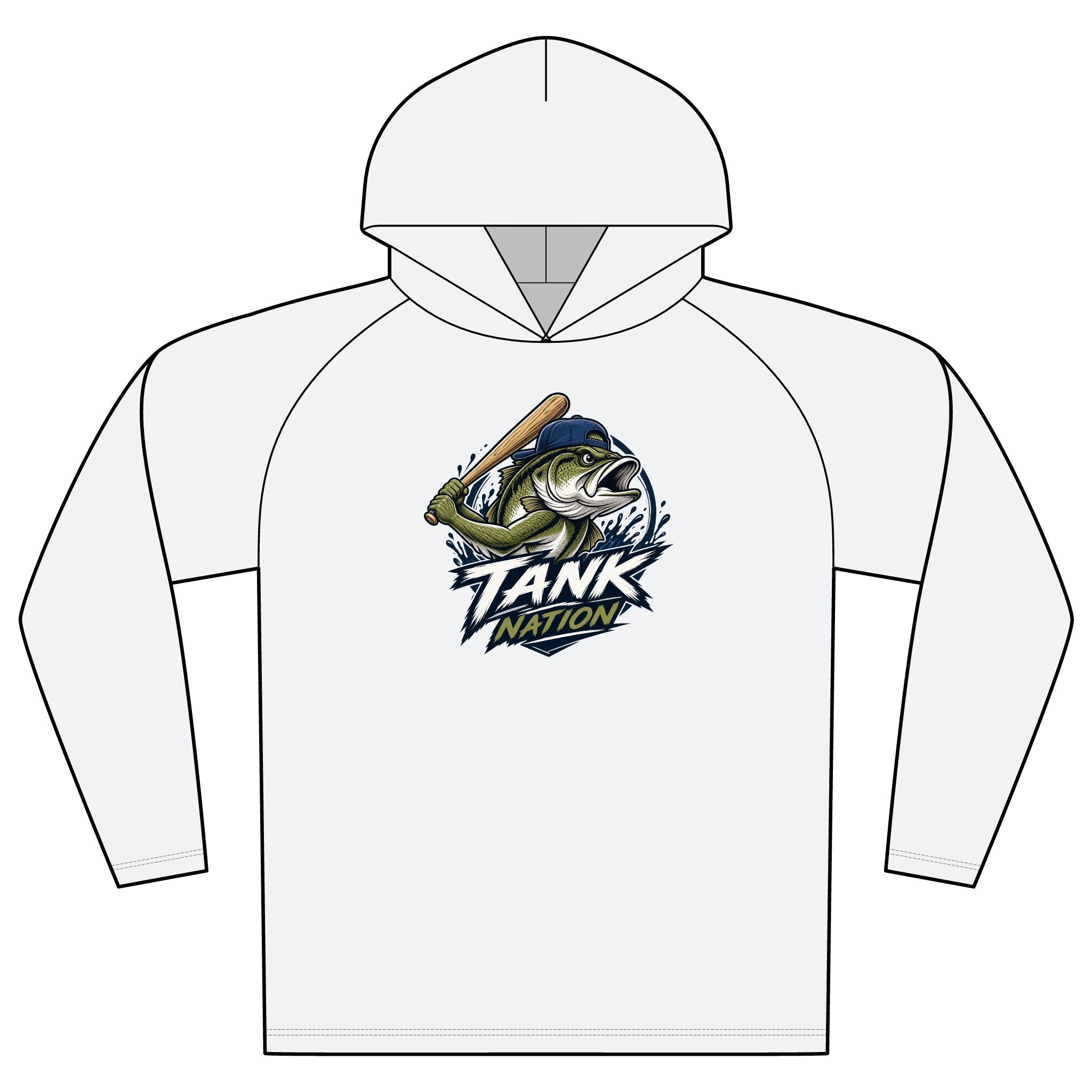 Battin' Bass Sun Hoodie